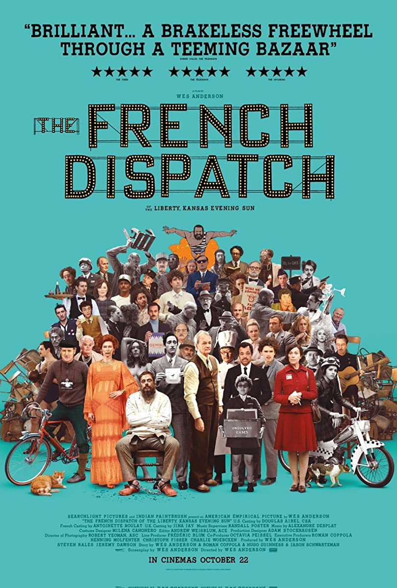 مشاهدة فيلم The French Dispatch 2021 مترجم